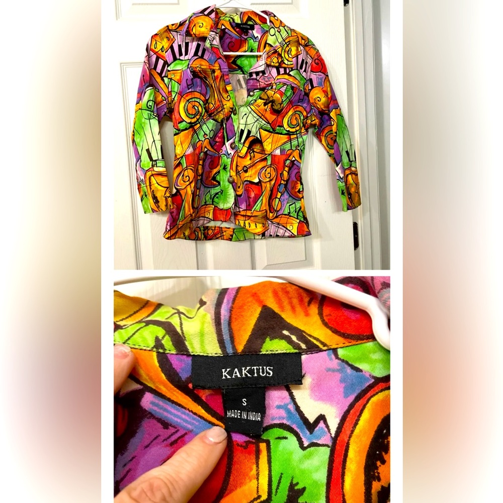 Kaktus Vibrant Multicolor  Blazer